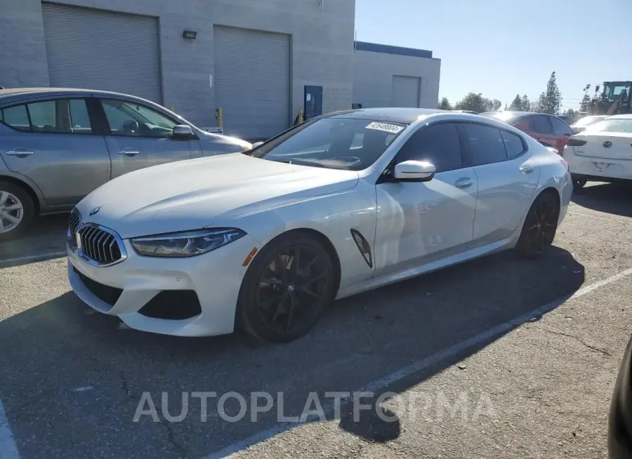 BMW 840I 2022 vin WBAGV2C08NCG88262 from auto auction Copart