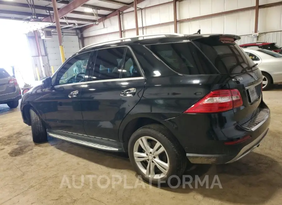 MERCEDES-BENZ ML 250 BLU 2015 vin 4JGDA0EB4FA546811 from auto auction Copart