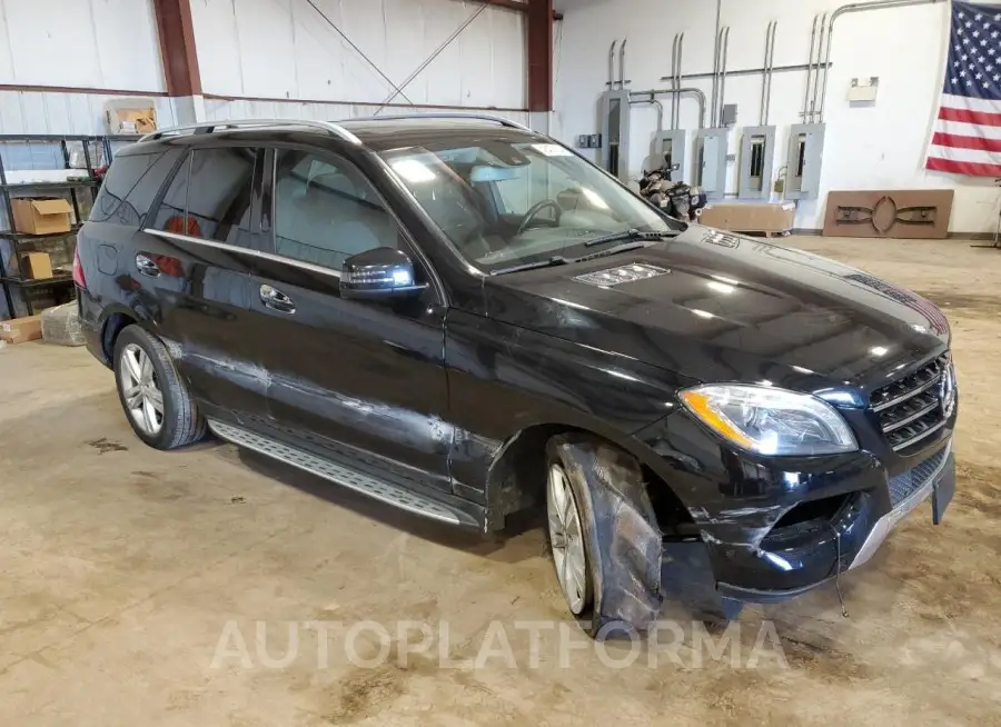 MERCEDES-BENZ ML 250 BLU 2015 vin 4JGDA0EB4FA546811 from auto auction Copart