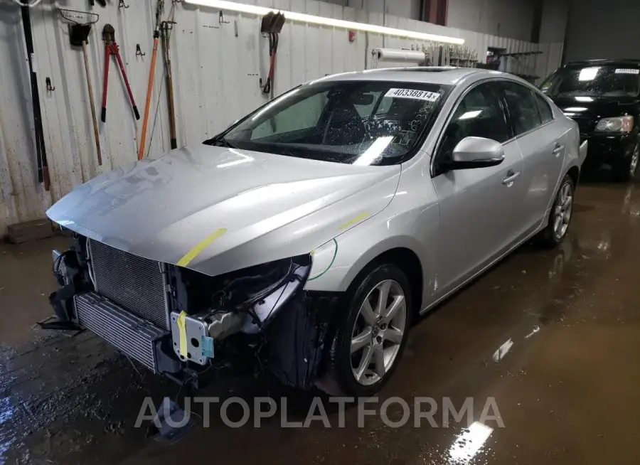 VOLVO S60 PREMIE 2016 vin YV126MFK5G2410177 from auto auction Copart