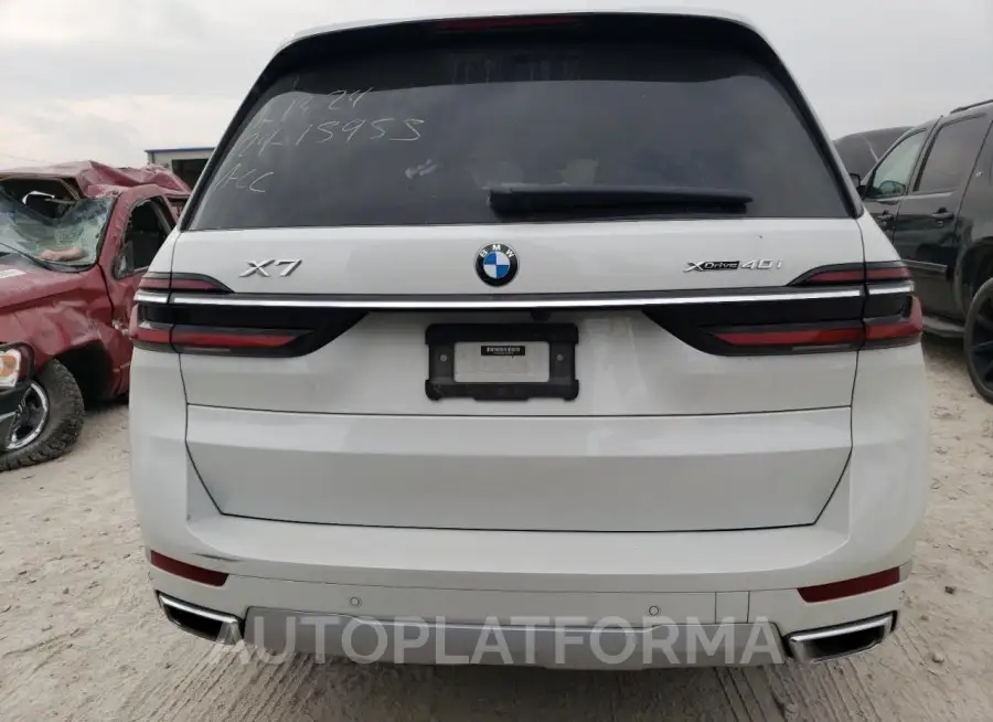 BMW X7 XDRIVE4 2023 vin 5UX23EM0XP9P41526 from auto auction Copart