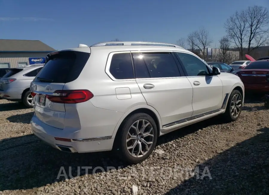 BMW X7 XDRIVE4 2021 vin 5UXCW2C0XM9F75454 from auto auction Copart