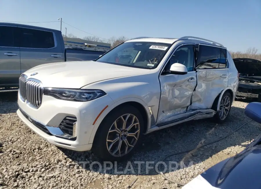 BMW X7 XDRIVE4 2021 vin 5UXCW2C0XM9F75454 from auto auction Copart