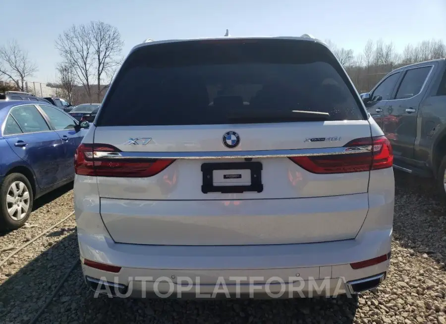 BMW X7 XDRIVE4 2021 vin 5UXCW2C0XM9F75454 from auto auction Copart