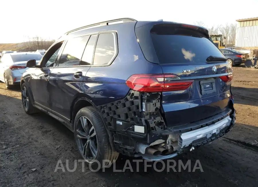 BMW X7 M50I 2022 vin 5UXCX6C05N9M69013 from auto auction Copart