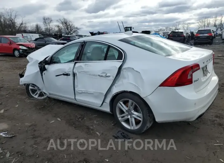 VOLVO S60 PLATIN 2015 vin YV126MFD3F1312979 from auto auction Copart