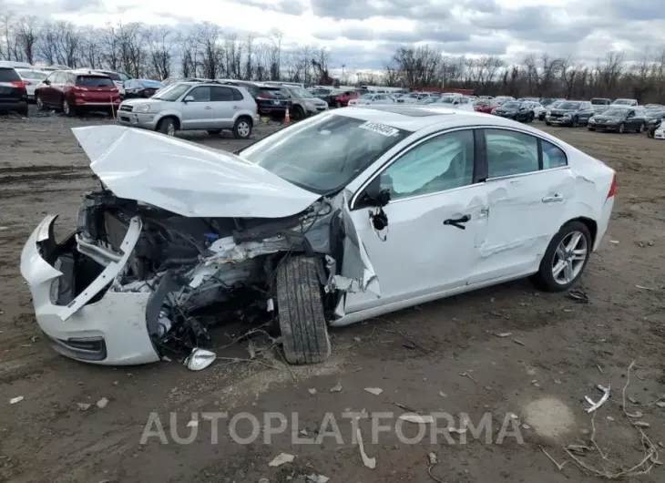 VOLVO S60 PLATIN 2015 vin YV126MFD3F1312979 from auto auction Copart