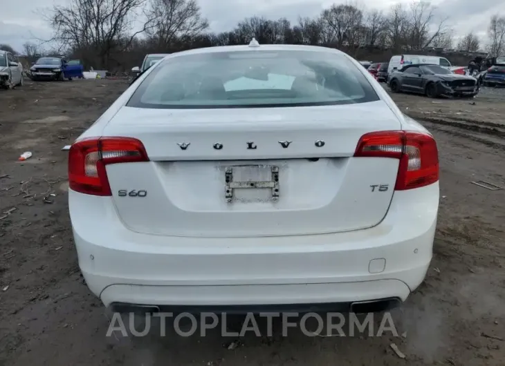 VOLVO S60 PLATIN 2015 vin YV126MFD3F1312979 from auto auction Copart