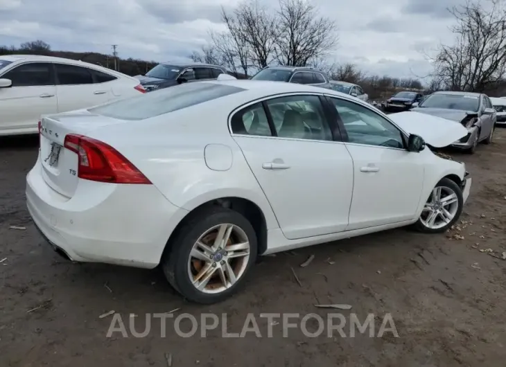 VOLVO S60 PLATIN 2015 vin YV126MFD3F1312979 from auto auction Copart