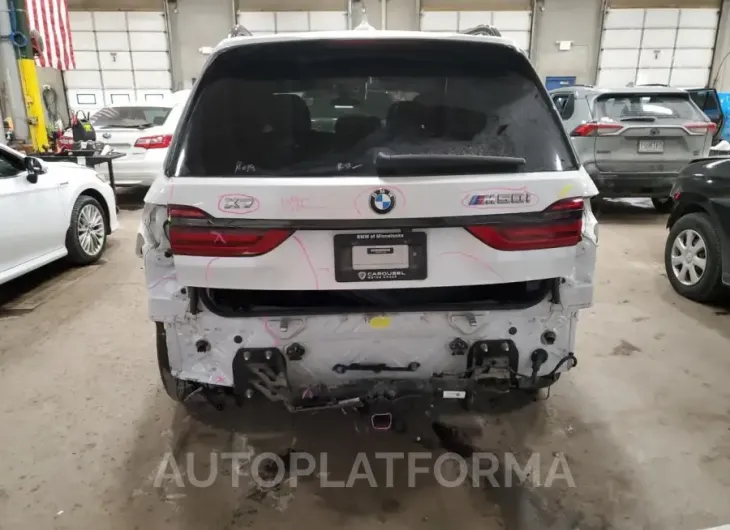 BMW X7 M50I 2022 vin 5UXCX6C05N9J76986 from auto auction Copart