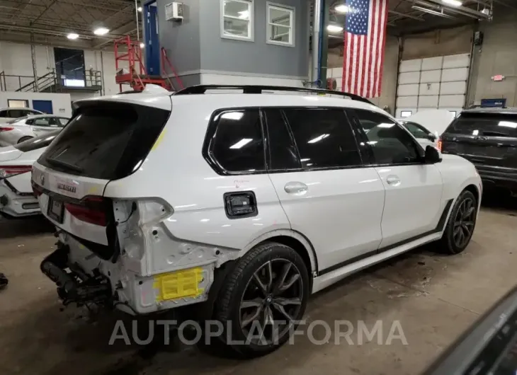 BMW X7 M50I 2022 vin 5UXCX6C05N9J76986 from auto auction Copart