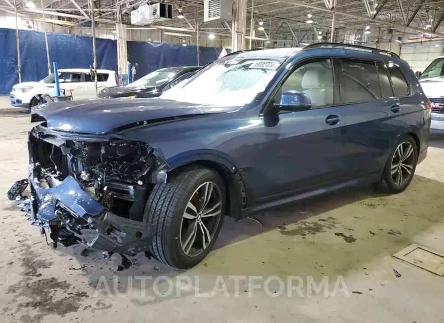 BMW X7 M50I 2022 vin 5UXCX6C08N9J21562 from auto auction Copart