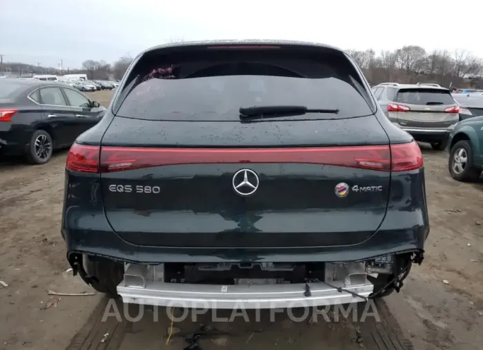 MERCEDES-BENZ EQS SUV 58 2023 vin 4JGDM4EB2PA011640 from auto auction Copart