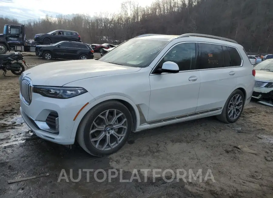 BMW X7 XDRIVE4 2020 vin 5UXCW2C08L0E74674 from auto auction Copart