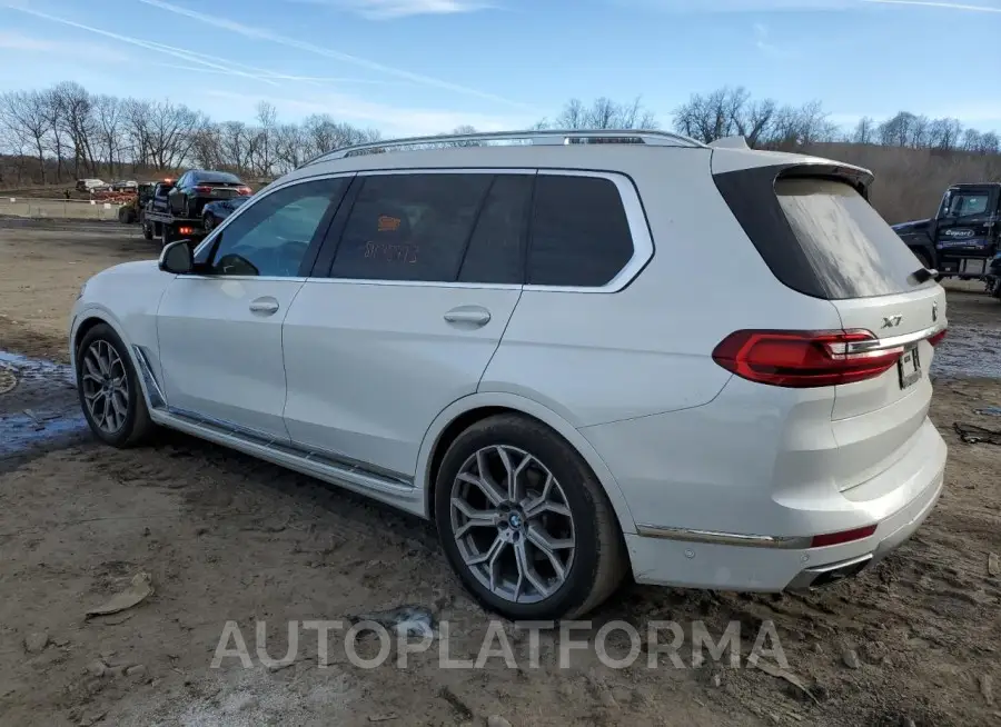 BMW X7 XDRIVE4 2020 vin 5UXCW2C08L0E74674 from auto auction Copart