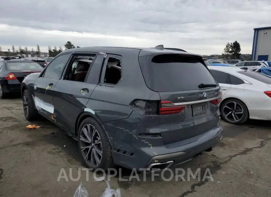 BMW X7 M50I 2022 vin 5UXCX6C06N9J33080 from auto auction Copart