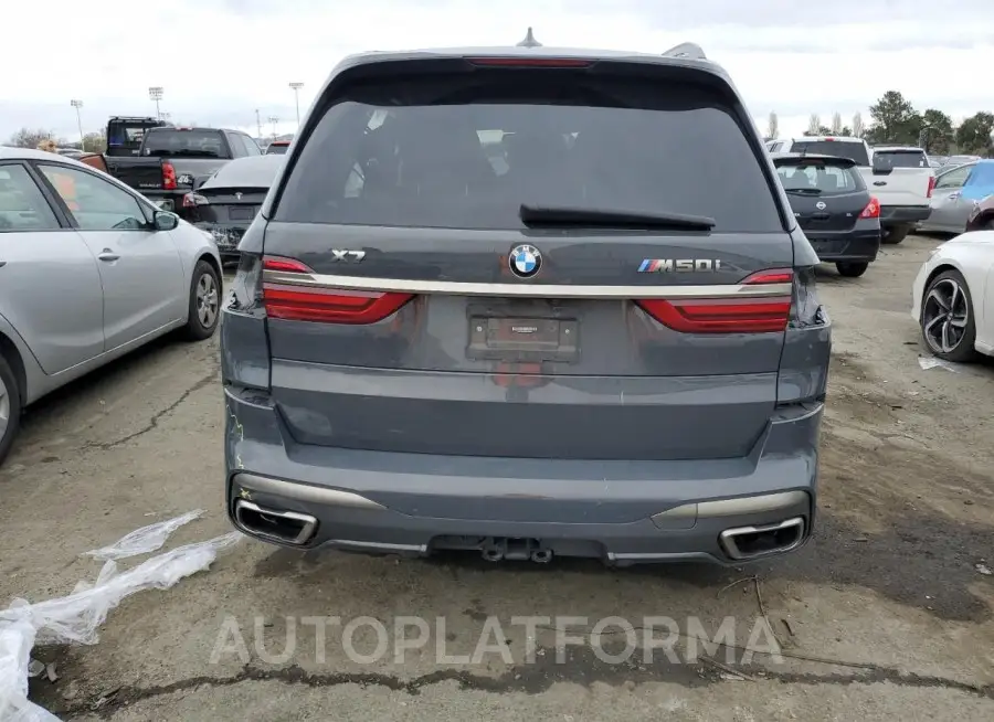 BMW X7 M50I 2022 vin 5UXCX6C06N9J33080 from auto auction Copart