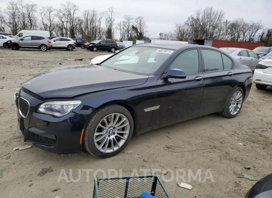 BMW 750 I 2015 vin WBAYA8C57FD825585 from auto auction Copart