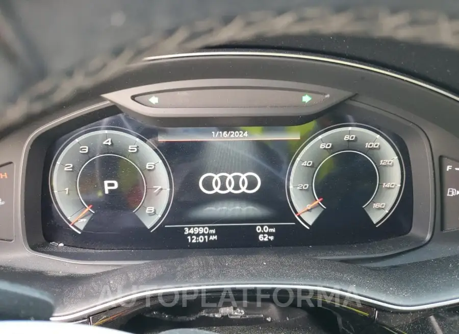 AUDI Q8 PREMIUM 2021 vin WA1EVAF10MD020447 from auto auction Copart