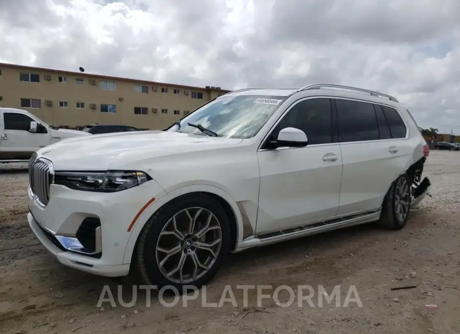 BMW X7 XDRIVE4 2019 vin 5UXCW2C51KL088328 from auto auction Copart