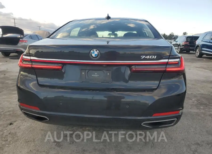 BMW 740 I 2022 vin WBA7T2C09NCH66814 from auto auction Copart