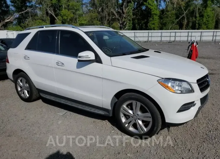 MERCEDES-BENZ ML 250 BLU 2015 vin 4JGDA0EB4FA519902 from auto auction Copart