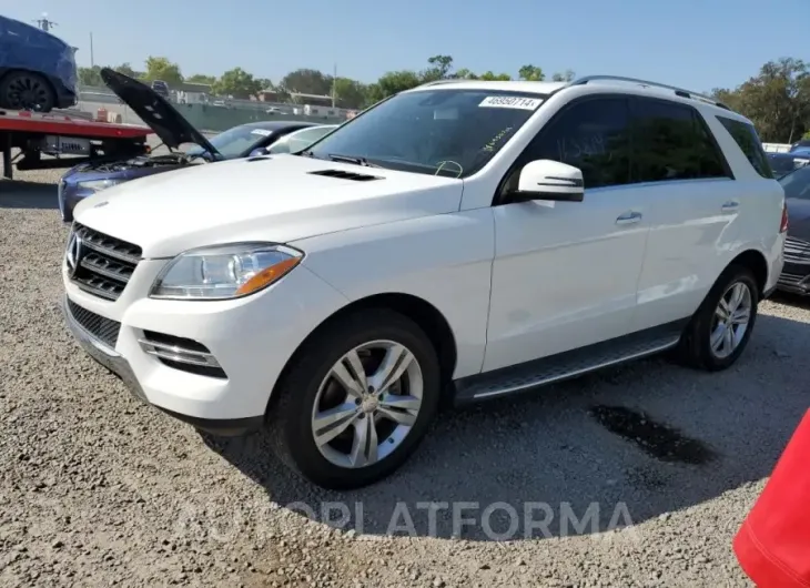 MERCEDES-BENZ ML 250 BLU 2015 vin 4JGDA0EB4FA519902 from auto auction Copart