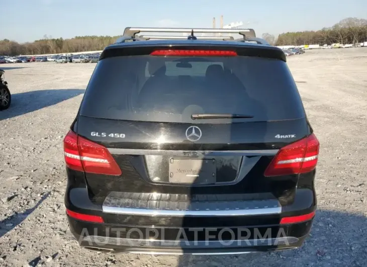 MERCEDES-BENZ GLS 450 4M 2018 vin 4JGDF6EE9JB168101 from auto auction Copart