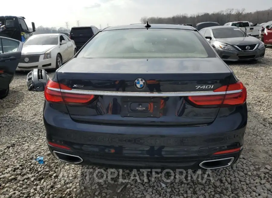 BMW 740 XI 2017 vin WBA7E4C52HGU99365 from auto auction Copart