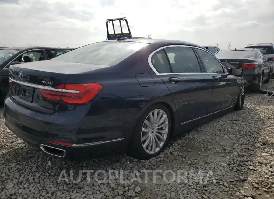 BMW 740 XI 2017 vin WBA7E4C52HGU99365 from auto auction Copart