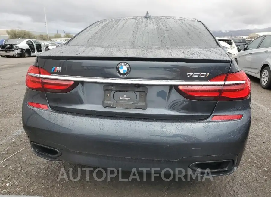 BMW 750 I 2016 vin WBA7F0C58GGL99047 from auto auction Copart