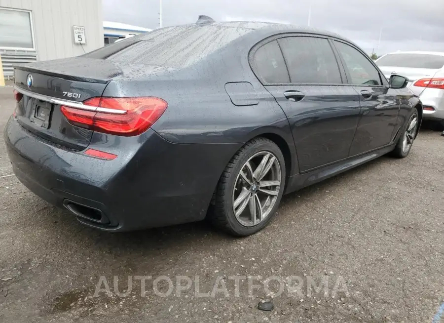 BMW 750 I 2016 vin WBA7F0C58GGL99047 from auto auction Copart