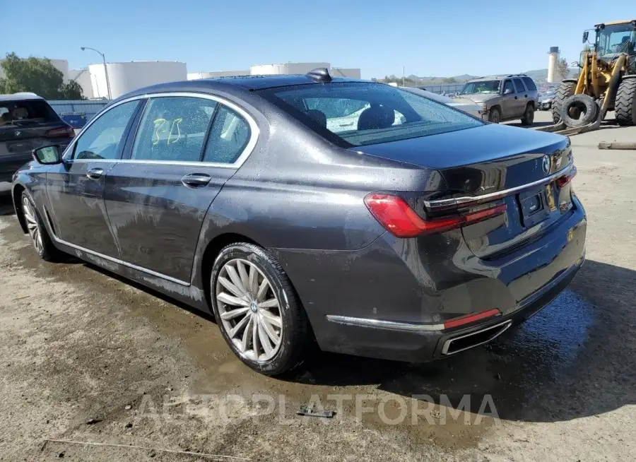 BMW 740 XI 2022 vin WBA7T4C07NCK53988 from auto auction Copart