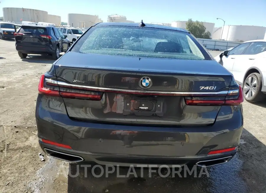 BMW 740 XI 2022 vin WBA7T4C07NCK53988 from auto auction Copart