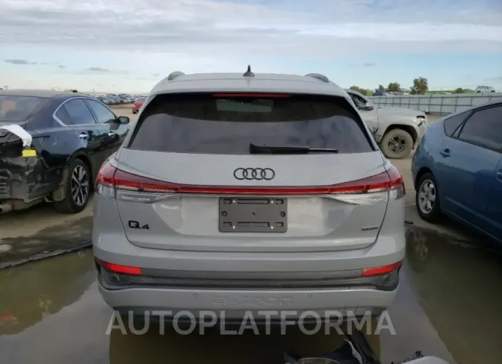 AUDI Q4 E-TRON 2023 vin WA1L2BFZ8PP080815 from auto auction Copart