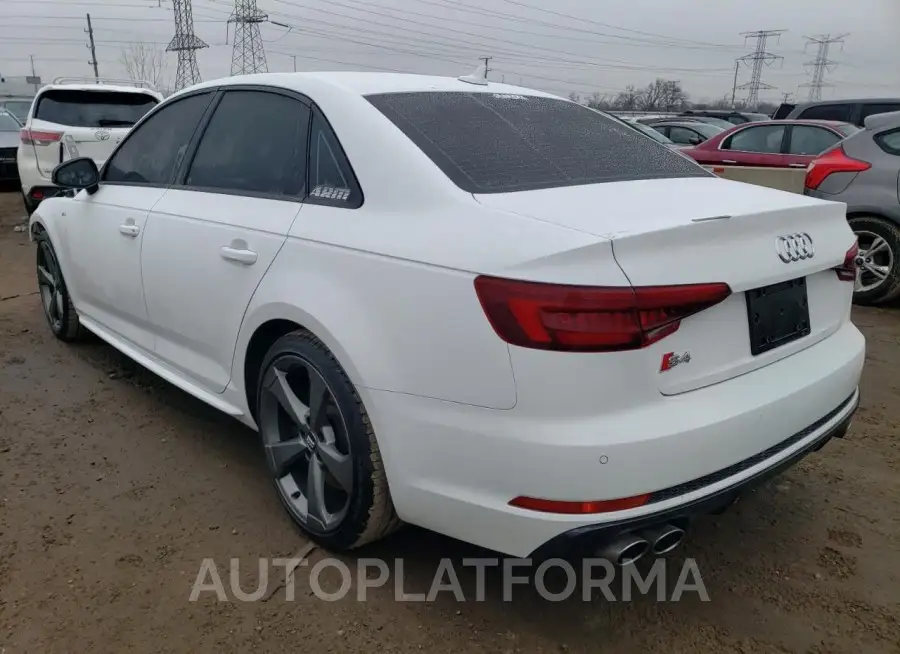 AUDI S4 PRESTIG 2018 vin WAUC4AF42JA175201 from auto auction Copart