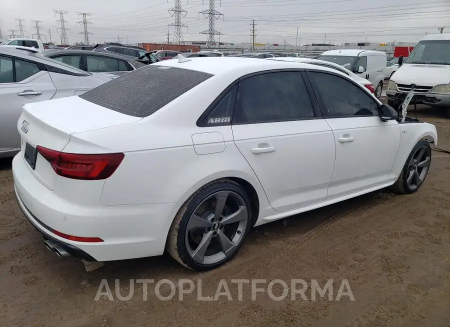 AUDI S4 PRESTIG 2018 vin WAUC4AF42JA175201 from auto auction Copart