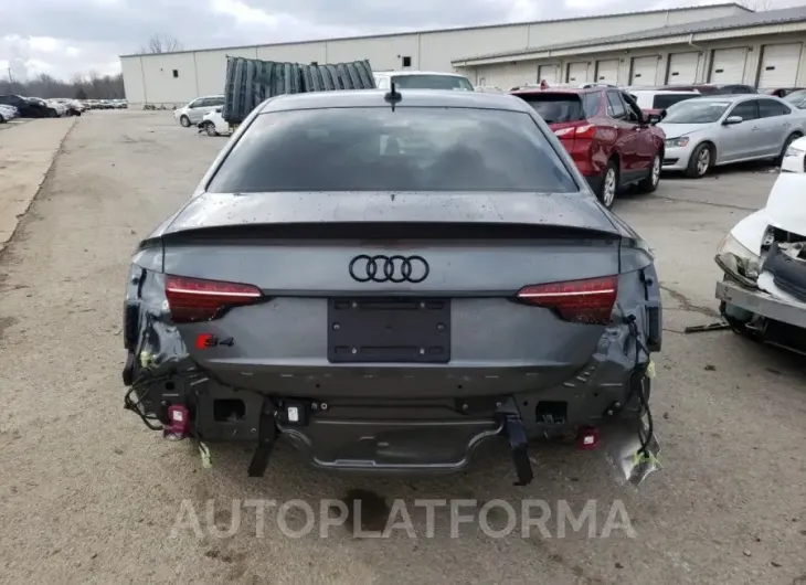 AUDI S4 PRESTIG 2023 vin WAUC4AF48PA023626 from auto auction Copart