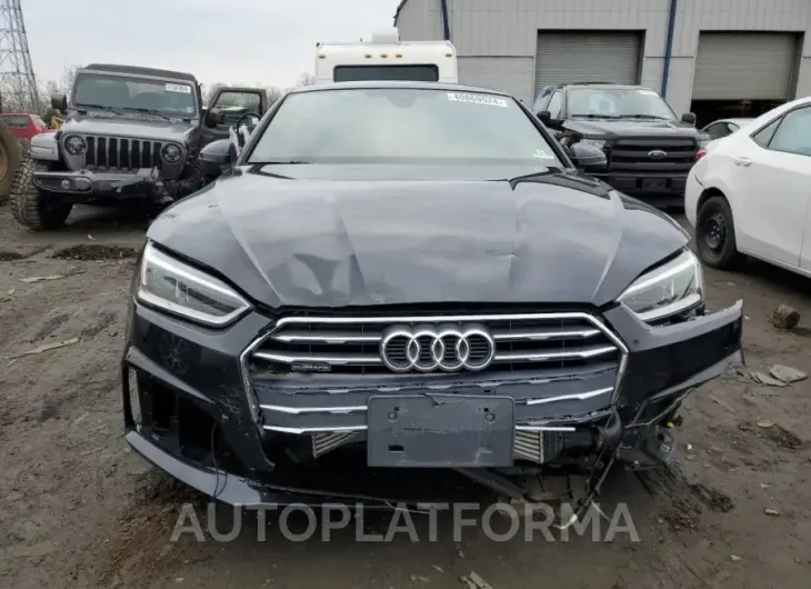 AUDI A5 PREMIUM 2018 vin WAUENCF51JA085208 from auto auction Copart