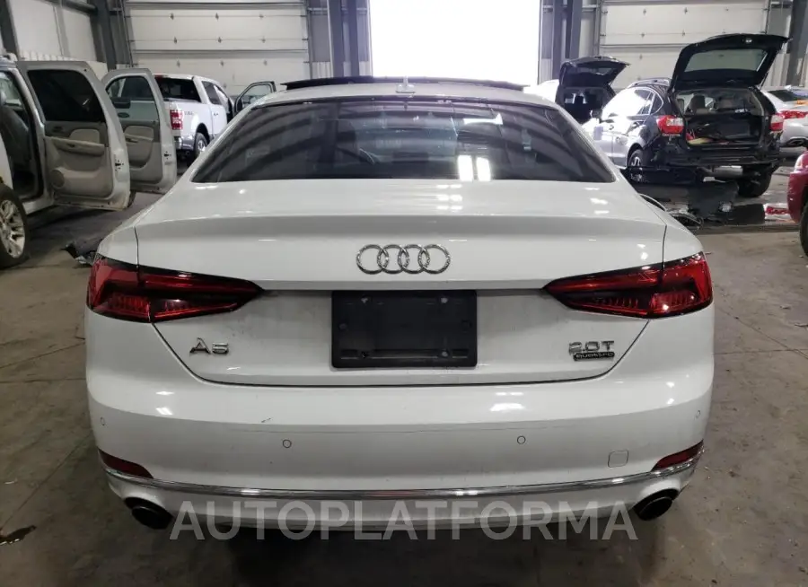 AUDI A5 PREMIUM 2018 vin WAUPNAF59JA000676 from auto auction Copart