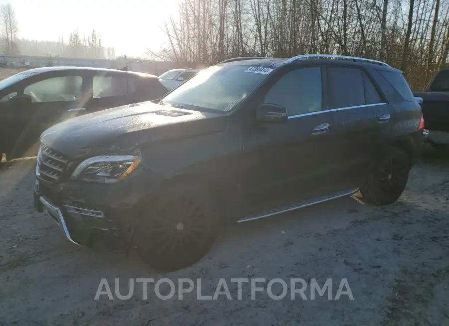 MERCEDES-BENZ ML 400 4MA 2015 vin 4JGDA5GBXFA502189 from auto auction Copart