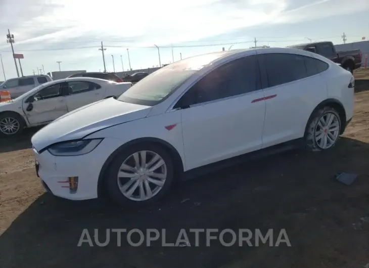 TESLA MODEL X 2016 vin 5YJXCBE24GF014653 from auto auction Copart