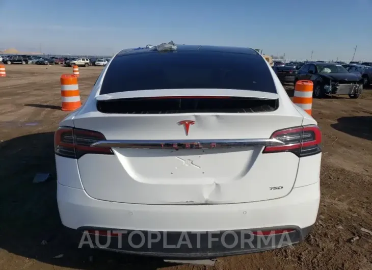 TESLA MODEL X 2016 vin 5YJXCBE24GF014653 from auto auction Copart