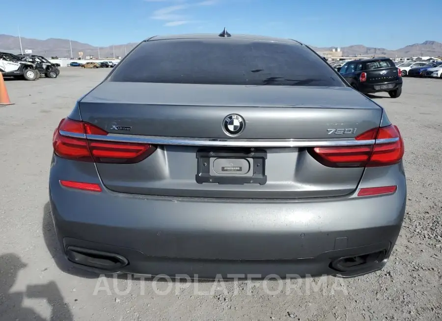 BMW 750 XI 2016 vin WBA7F2C59GG416899 from auto auction Copart