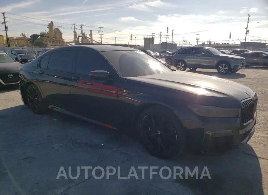 BMW 740 XI 2021 vin WBA7T4C01MCF87337 from auto auction Copart