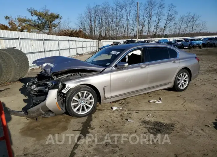 BMW 740 XI 2021 vin WBA7T4C04MCF67566 from auto auction Copart