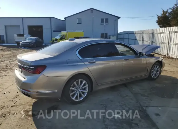 BMW 740 XI 2021 vin WBA7T4C04MCF67566 from auto auction Copart