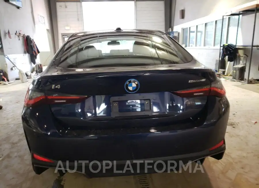 BMW I4 EDRIVE4 2024 vin WBY73AW09RFS21656 from auto auction Copart