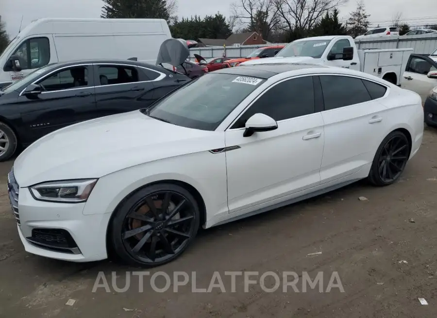 AUDI A5 PREMIUM 2018 vin WAUENCF59JA008683 from auto auction Copart