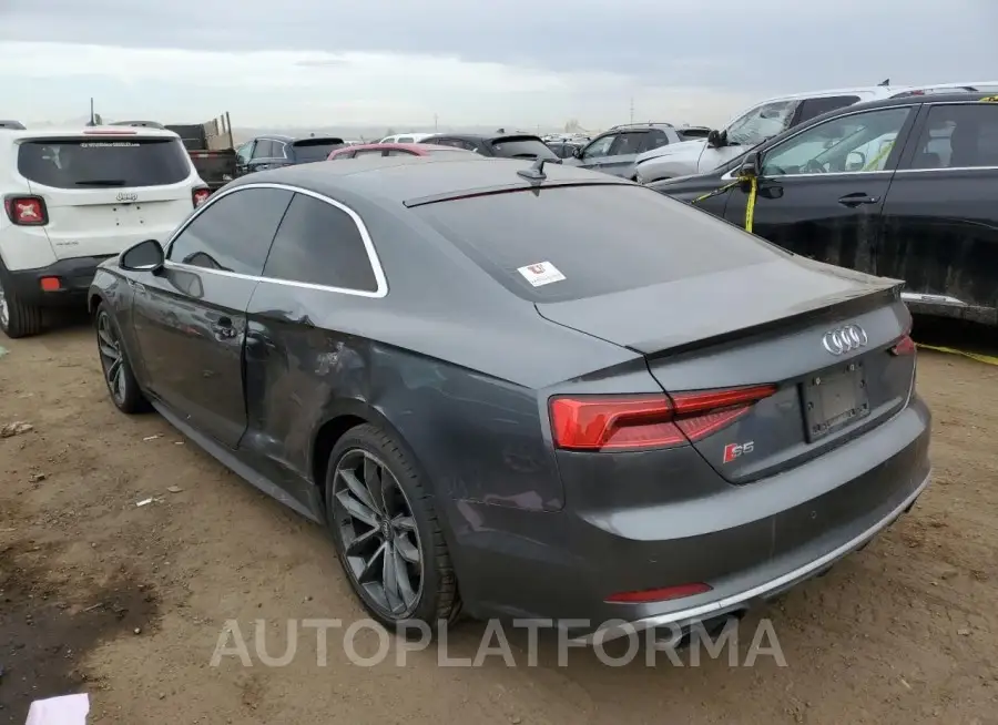 AUDI S5 PRESTIG 2018 vin WAUR4AF55JA010990 from auto auction Copart